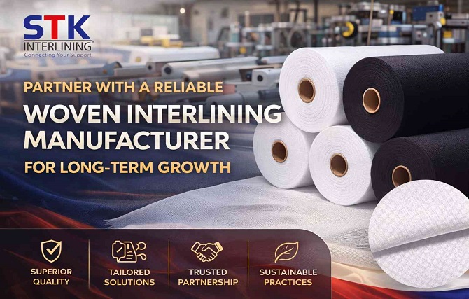 Partner with a Reliable Woven Interlining Manufacturer for Long-Term Growth